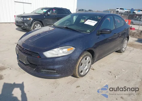 2013 Dodge Dart Se из США, поврежденный, VIN 1C3CDFAA1DD127631